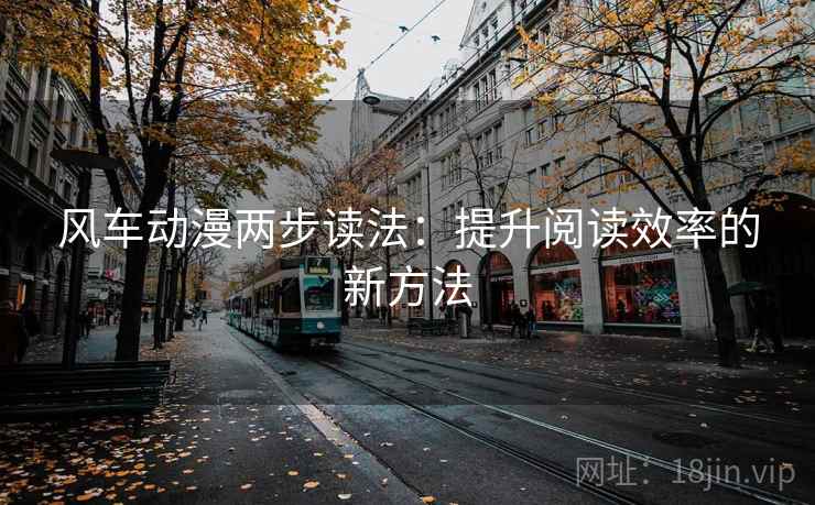 风车动漫两步读法：提升阅读效率的新方法